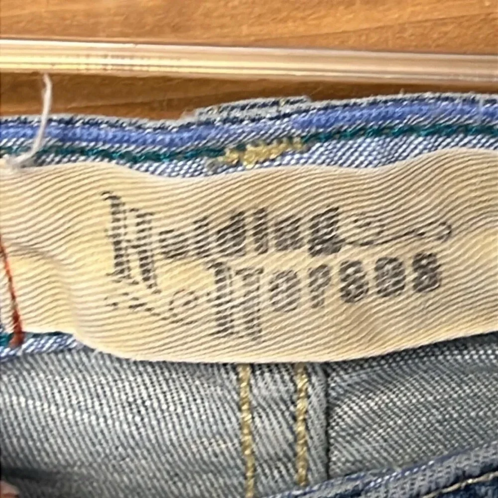 Anthropologie Holding Horses Jeans Womens 30 Light Distressed Denim Straight Leg